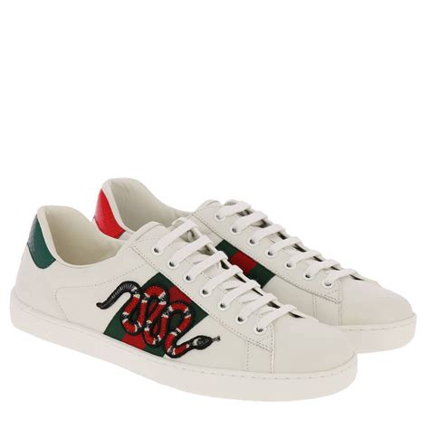 scarpe gucci serpente uomo|sneakers gucci su farfetch.